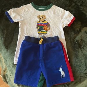 Boys Matching Polo Set